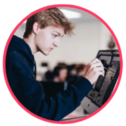 Yr 10 student engineering